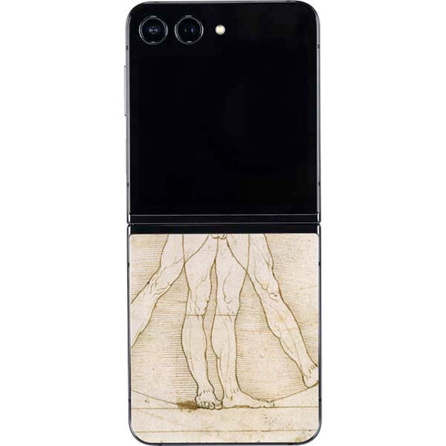 da Vinci - The Proportions of Man by Da Vinci Galaxy Z Flip5 5G Skin
