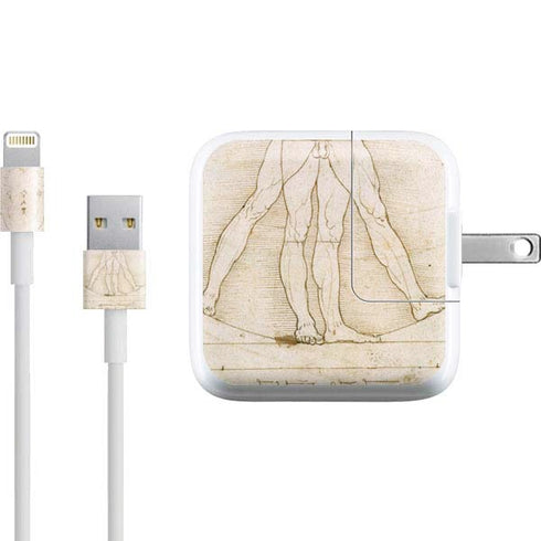 Leonardo da Vinci The Proportions of Man iPad Charger (10W USB) Skin