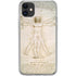 da Vinci - The Proportions of Man by Da Vinci iPhone 11 Clear Case