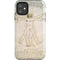 Leonardo da Vinci The Proportions of Man iPhone 11 Impact Case