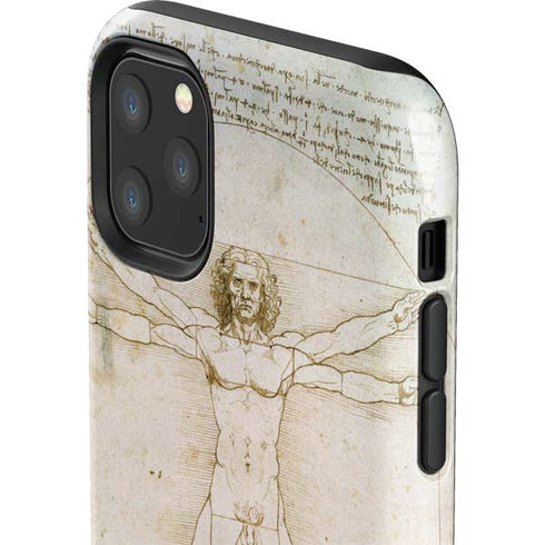 Leonardo da Vinci The Proportions of Man iPhone 11 Pro Max Impact Case