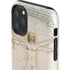 Leonardo da Vinci The Proportions of Man iPhone 11 Pro Max Impact Case