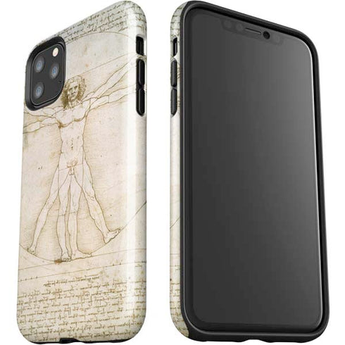 Leonardo da Vinci The Proportions of Man iPhone 11 Pro Max Impact Case