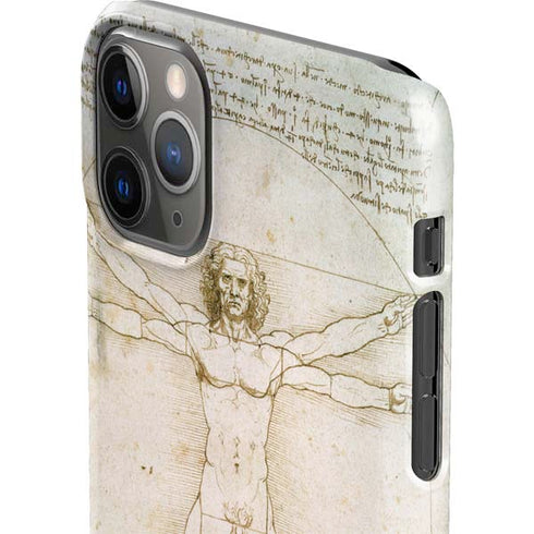 Leonardo da Vinci The Proportions of Man iPhone 11 Pro Max Lite Case