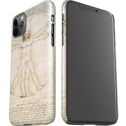 Leonardo da Vinci The Proportions of Man iPhone 11 Pro Max Lite Case