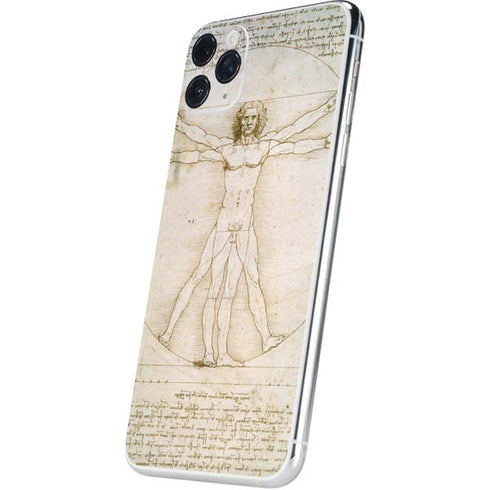 Leonardo da Vinci The Proportions of Man iPhone 11 Pro Max Skin