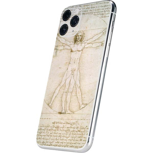 Leonardo da Vinci The Proportions of Man iPhone 11 Pro Skin