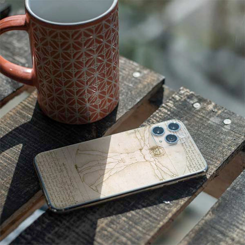 Leonardo da Vinci The Proportions of Man iPhone 11 Pro Skin