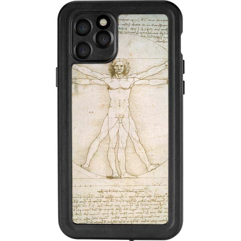 Leonardo da Vinci The Proportions of Man iPhone 11 Pro Waterproof Case