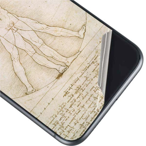 Leonardo da Vinci The Proportions of Man iPhone 11 Skin
