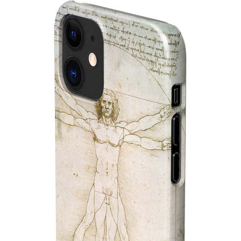 Leonardo da Vinci The Proportions of Man iPhone 12 Mini Lite Case