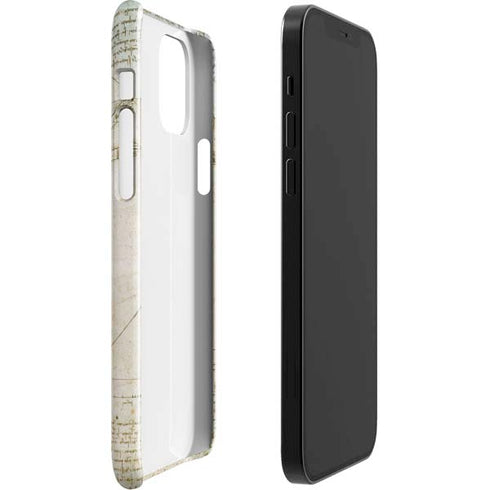 Leonardo da Vinci The Proportions of Man iPhone 12 Mini Lite Case