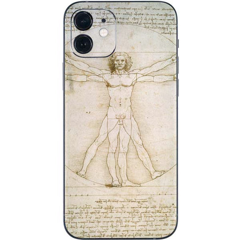 Leonardo da Vinci The Proportions of Man iPhone 12 Mini Skin