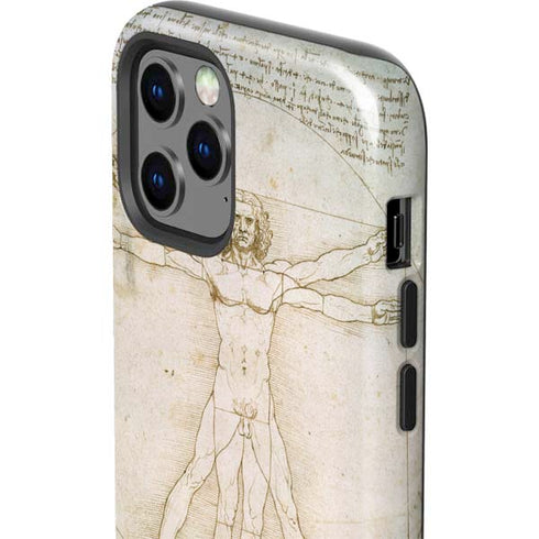 Leonardo da Vinci The Proportions of Man iPhone 12 Pro Impact Case