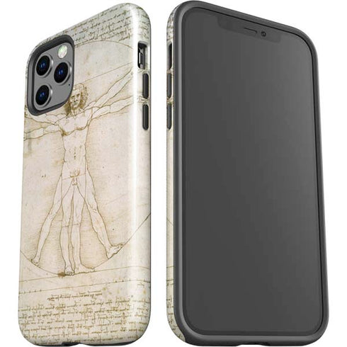 Leonardo da Vinci The Proportions of Man iPhone 12 Pro Impact Case