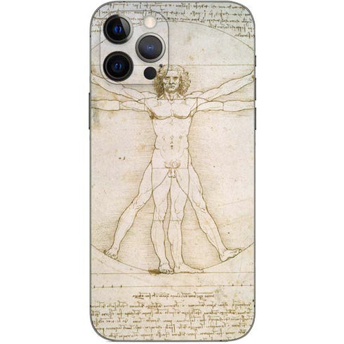 Leonardo da Vinci The Proportions of Man iPhone 12 Pro Skin