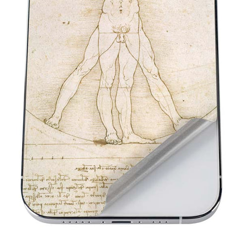 Leonardo da Vinci The Proportions of Man iPhone 12 Pro Skin