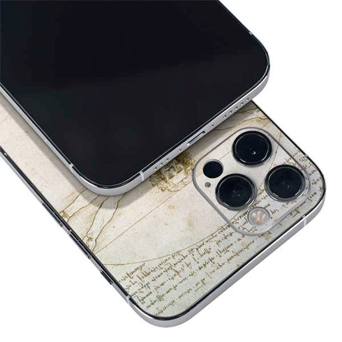 Leonardo da Vinci The Proportions of Man iPhone 12 Pro Skin