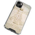 Leonardo da Vinci The Proportions of Man iPhone 13 Mini Clear Case