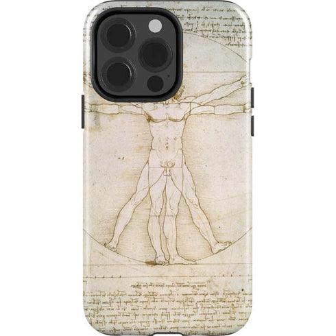 Leonardo da Vinci The Proportions of Man iPhone 13 Pro Impact Case