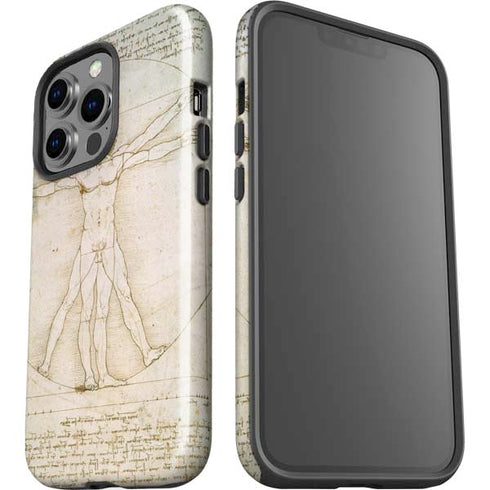 Leonardo da Vinci The Proportions of Man iPhone 13 Pro Impact Case