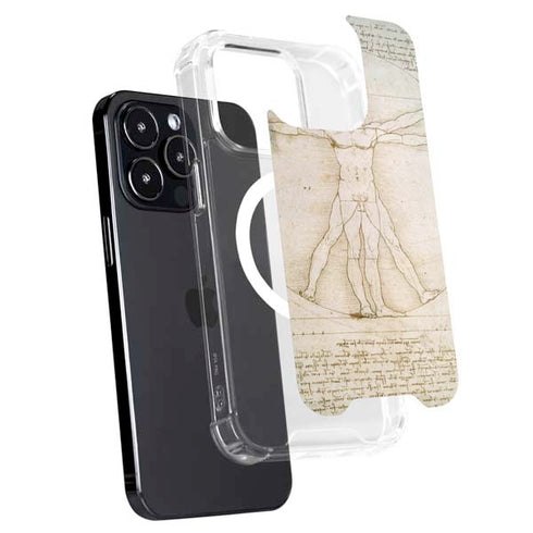 Leonardo da Vinci The Proportions of Man iPhone 13 Pro Max MagSafe Case