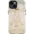 Leonardo da Vinci The Proportions of Man iPhone 14 Plus Impact Case