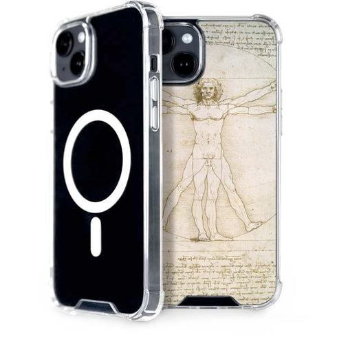 da Vinci - The Proportions of Man by Da Vinci iPhone 15 MagSafe Case
