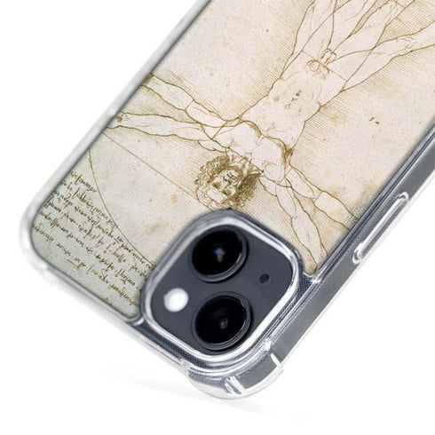 da Vinci - The Proportions of Man by Da Vinci iPhone 15 MagSafe Case