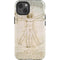 Leonardo da Vinci The Proportions of Man iPhone 14 Impact Case