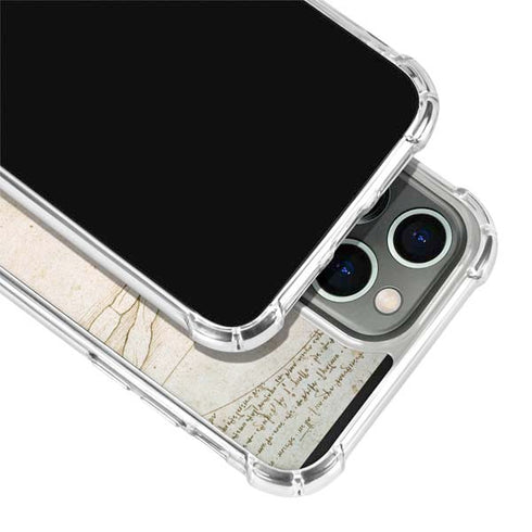 da Vinci - The Proportions of Man by Da Vinci iPhone 15 Pro Clear Case