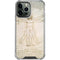 Leonardo da Vinci The Proportions of Man iPhone 14 Pro Max Clear Case