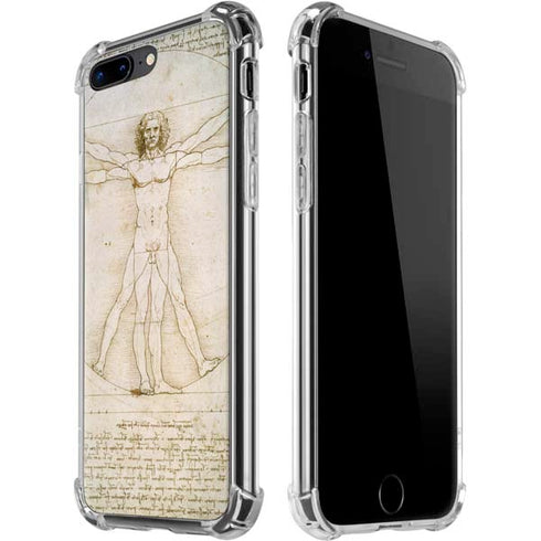 da Vinci - The Proportions of Man by Da Vinci iPhone 7/8 Plus Clear Case