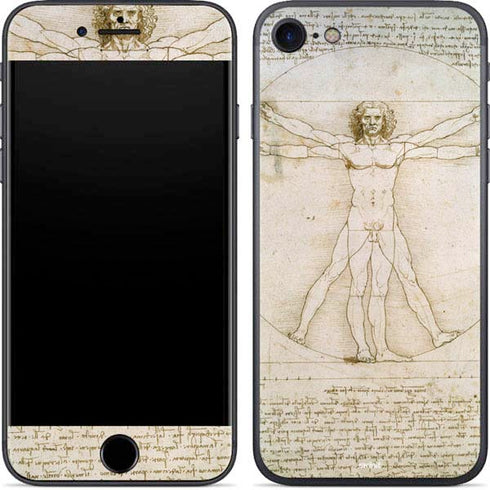 Leonardo da Vinci The Proportions of Man iPhone 7 Skin