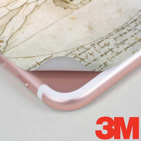 Leonardo da Vinci The Proportions of Man iPhone 7 Skin