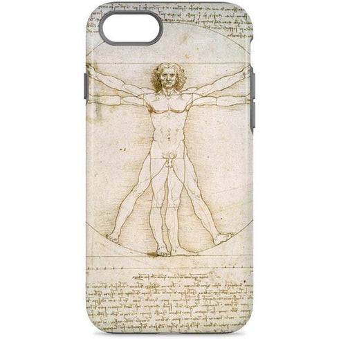 Leonardo da Vinci The Proportions of Man iPhone 8 Pro Case