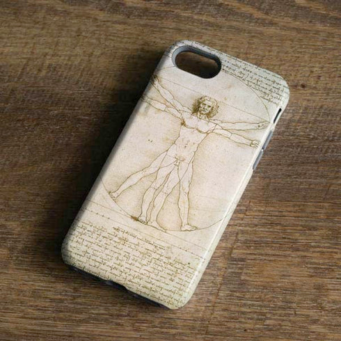 Leonardo da Vinci The Proportions of Man iPhone 8 Pro Case