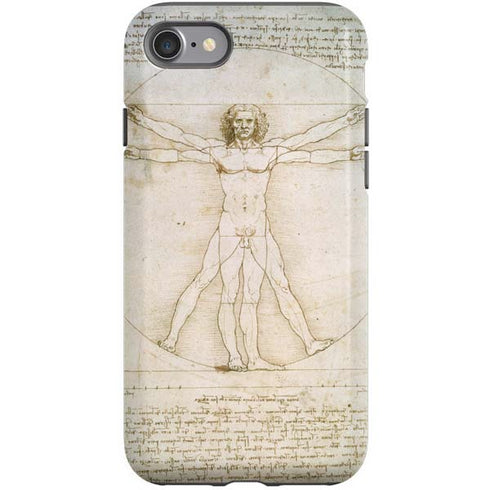Leonardo da Vinci The Proportions of Man iPhone SE (2nd & 3rd Gen) Pro Case
