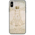 Leonardo da Vinci The Proportions of Man iPhone X Skin