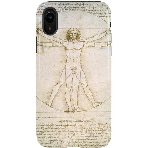 Leonardo da Vinci The Proportions of Man iPhone XR Pro Case