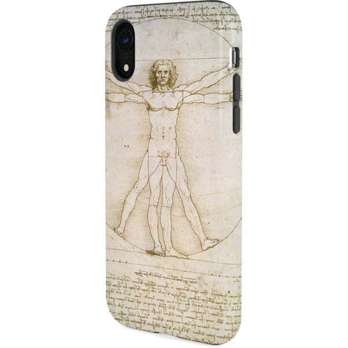 Leonardo da Vinci The Proportions of Man iPhone XR Pro Case