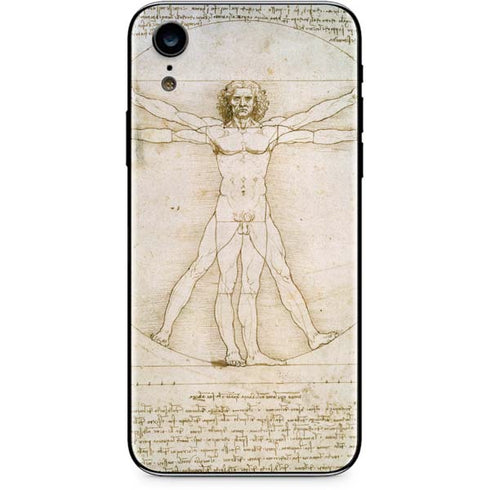 Leonardo da Vinci The Proportions of Man iPhone XR Skin