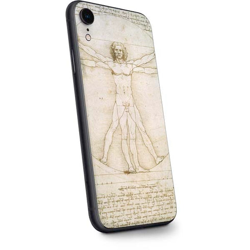 Leonardo da Vinci The Proportions of Man iPhone XR Skin
