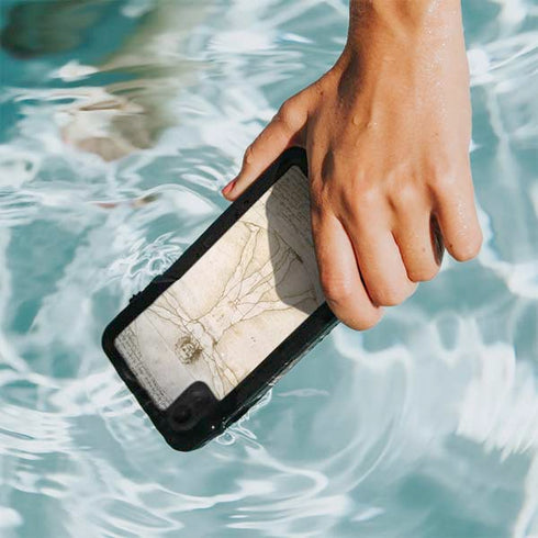 Leonardo da Vinci The Proportions of Man iPhone XR Waterproof Case