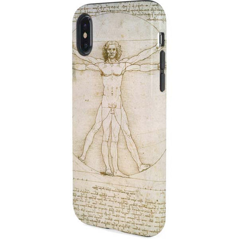 Leonardo da Vinci The Proportions of Man iPhone XS Pro Case