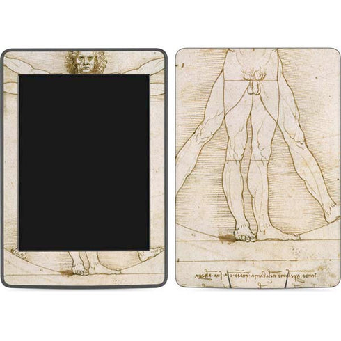 Leonardo da Vinci The Proportions of Man Amazon Kindle Skin