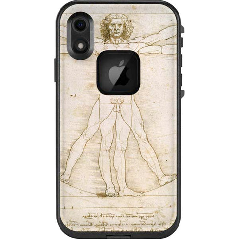 Leonardo da Vinci The Proportions of Man LifeProof Fre iPhone Skin