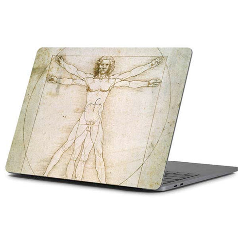 Leonardo da Vinci The Proportions of Man Apple MacBook Pro 13-inch Skin