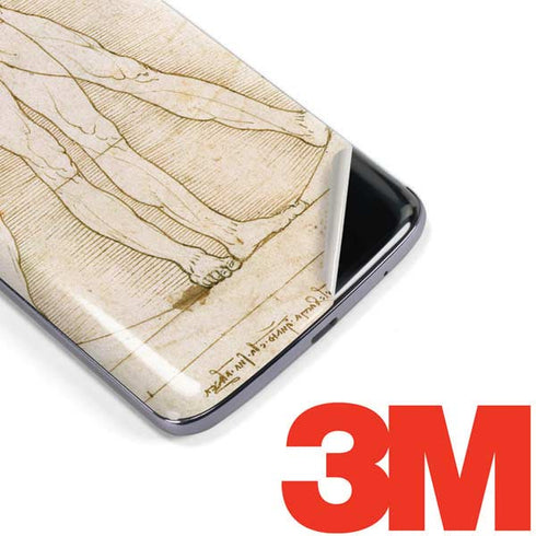 da Vinci - The Proportions of Man by Da Vinci Moto E5 Plus Skin