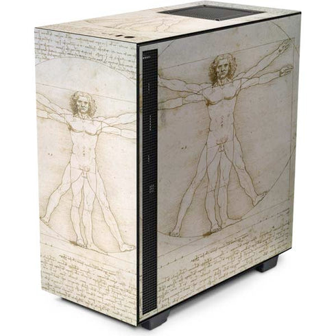 Leonardo da Vinci The Proportions of Man NZXT H510 Compact ATX Mid-Tower Case Skin